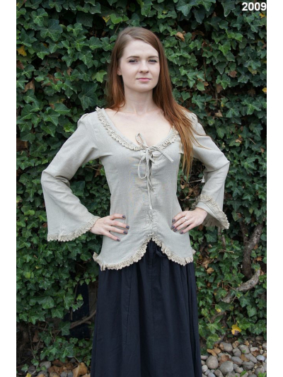 Bluse mit Spitze